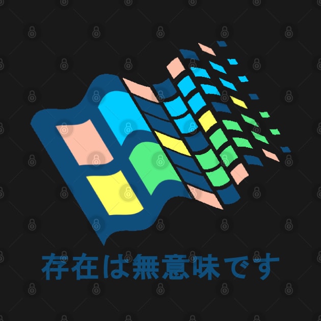 Windows 95 vaporwave aesthetic Vaporware vapor Aesthetics programmer by MrWatanabe