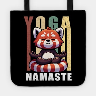 Panda Yoga Meditation Namaste Tote