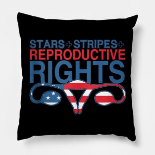 Stars Stripes And Reproductive Rights Pillow