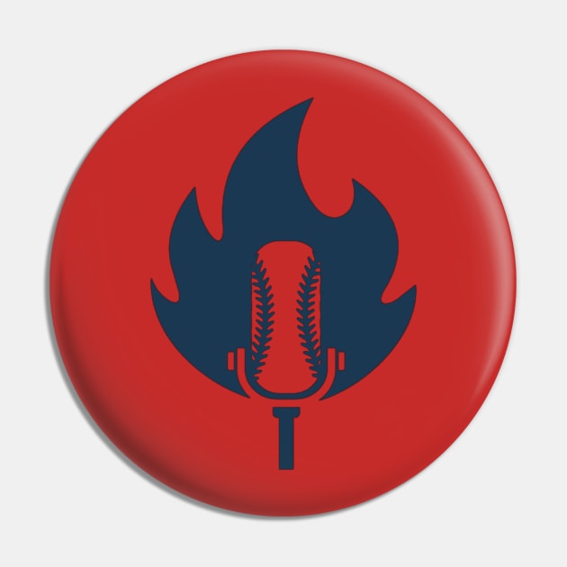 Fire Podcast - NAVY Pin by Half Street High Heat