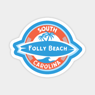 Folly Beach Surf Magnet