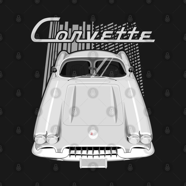 Corvette C1 1958-1960 - Silver by V8social