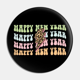 Happy New Year Pin