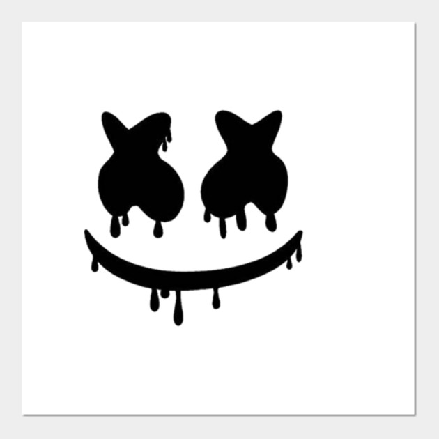 Marshmellow Marshmellow Affiche Et Impression D Art Teepublic Fr