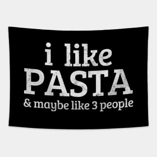 Pasta Introvert Tapestry