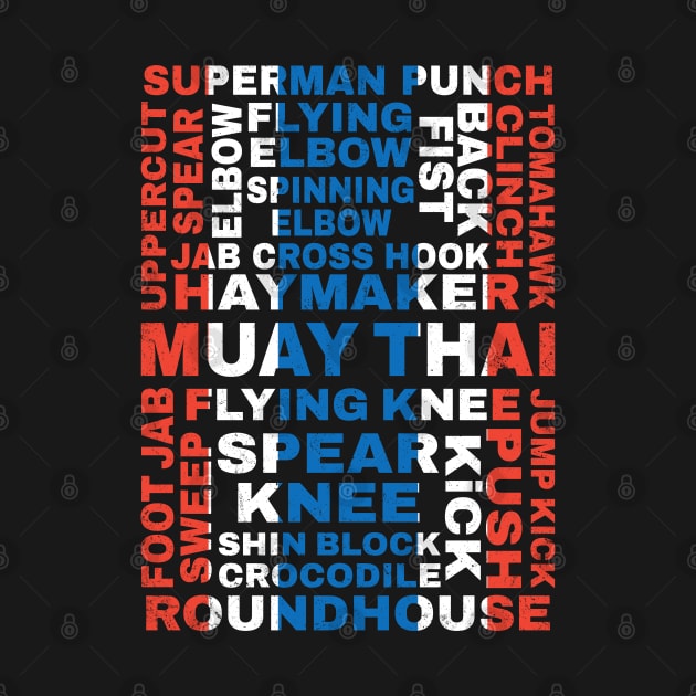 Guide to Muay Thai by NicGrayTees