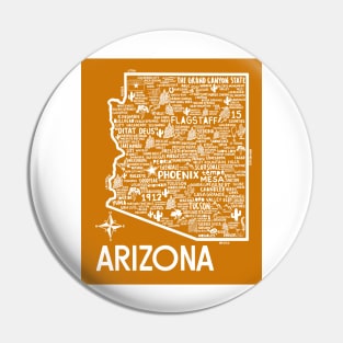 Arizona Map Pin