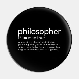 Philosopher definition Pin