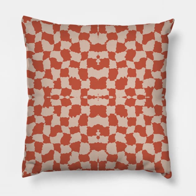 Melted Cube Wallpaper Trendy Pattern Pillow by MarjanShop