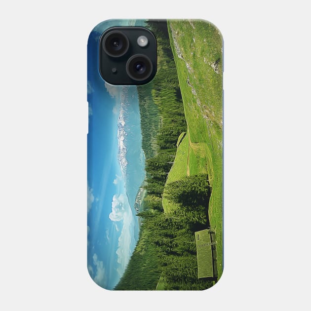 mount valley Phone Case by psychoshadow