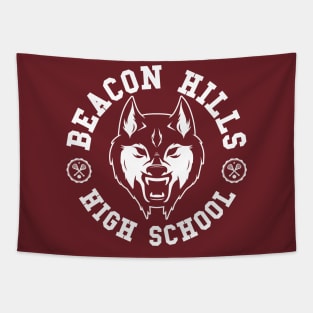 Beacon Hills Lahey 14 High School Lacrosse Tapestry