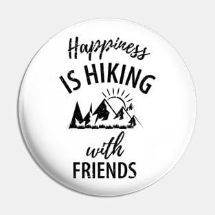 Mountains Hiking Pin