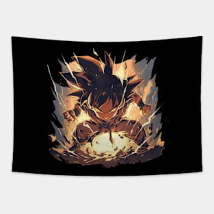 kid goku Tapestry