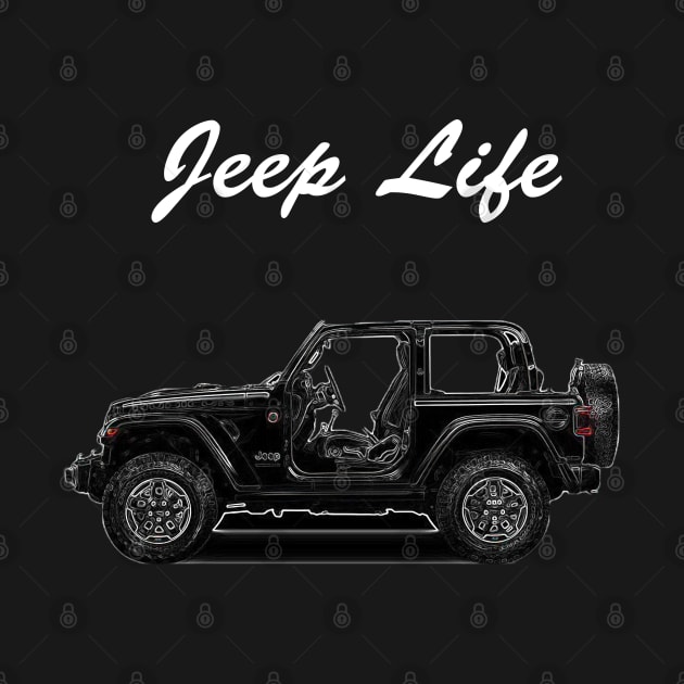 Jeep Life Side View by JFK KARZ