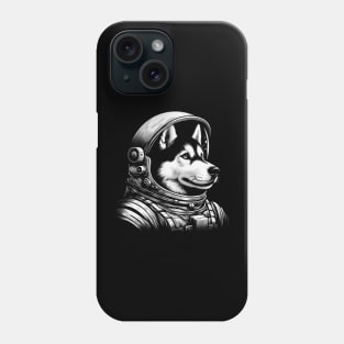 Siberian Huskies Space Dogs Chronicles, Stylish Statement Tee Extravaganza Phone Case