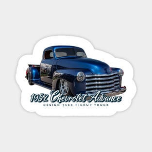 1952 Chevrolet Advance Design 3100 Pickup Truck Magnet