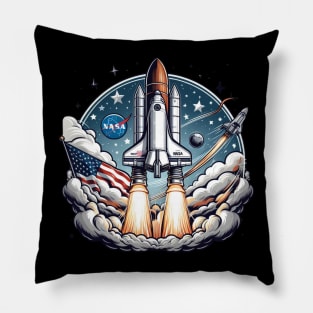 Nasa Rocket Pillow