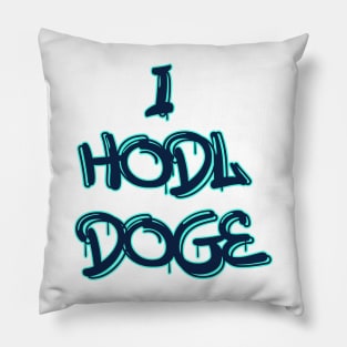 I Hold Doge Logo Pillow