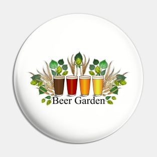 Beer Garden Pin