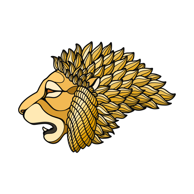 Assyrian Lion by Hareguizer