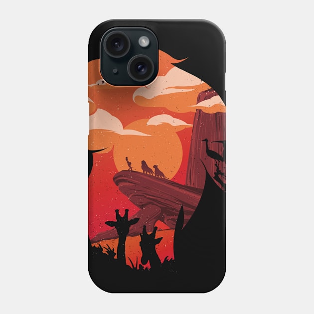 Circle Of Life Phone Case by Ilustrata