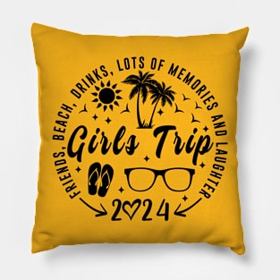 Girls Trip 2024 Pillow