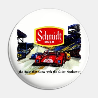 Schmidt Beer  Racing Pin