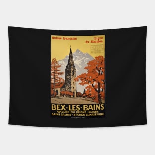 Bex les Bains, Suisse Française, ligne du Simplon Tapestry