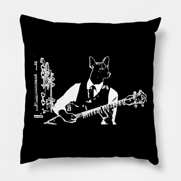 Anubass God of Funk Pillow by Le Shirt