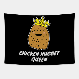 Chicken Nugget Queen Tapestry