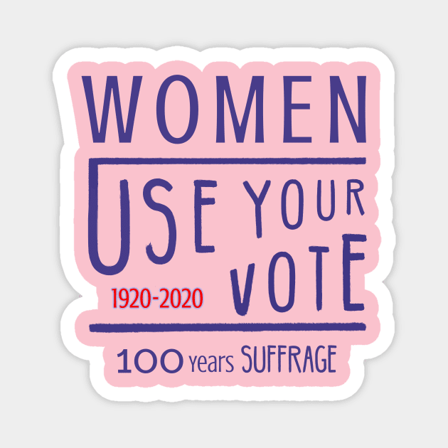 Use Your Vote Tee Magnet by Lemmon