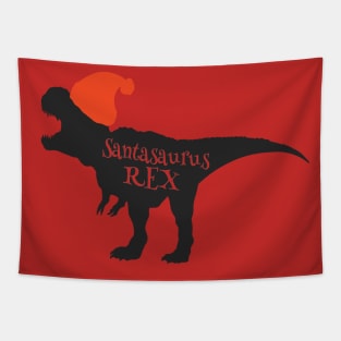 Santasaurus Rex, Santa Claus Dinosaur, Santasaurus Rex, Christmas Dinosaur, Dinosaur Tapestry