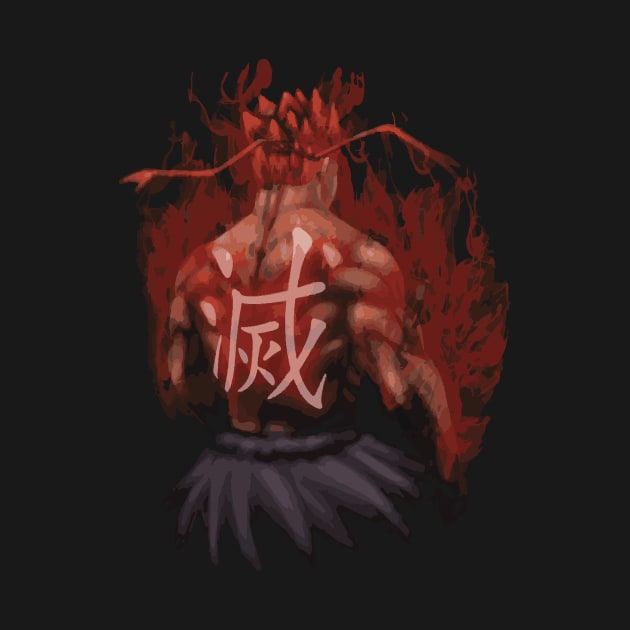 evil ryu by horrorshirt