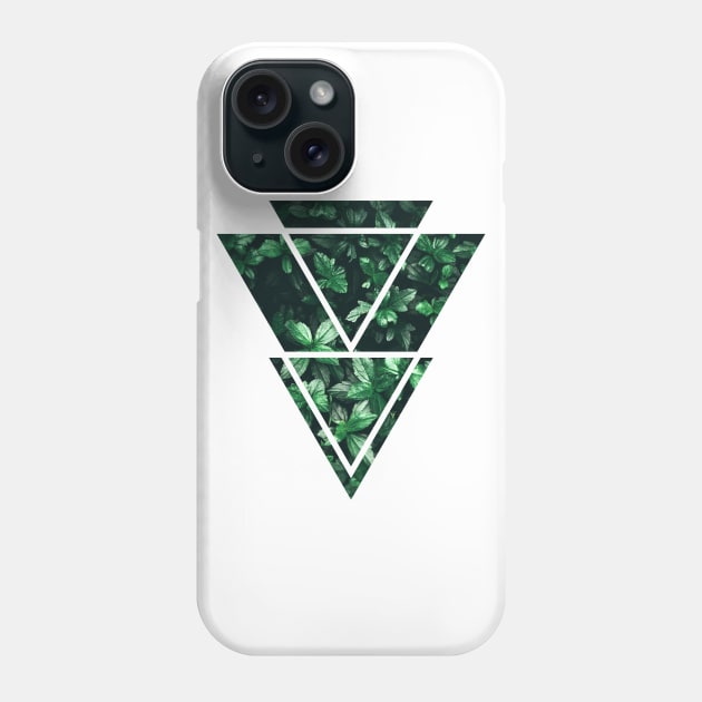 Sacred Geometry: Natural Undergrowth Phone Case by Natural Selection