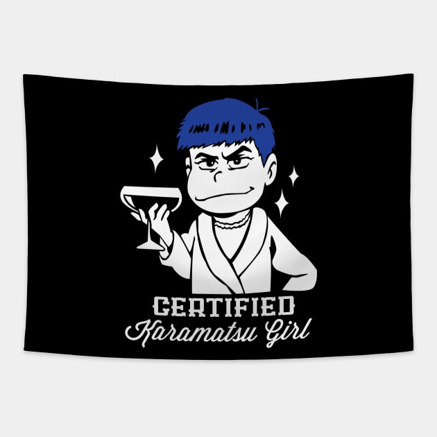 Certified Karamatsu Girl Tapestry by merch.x.wear