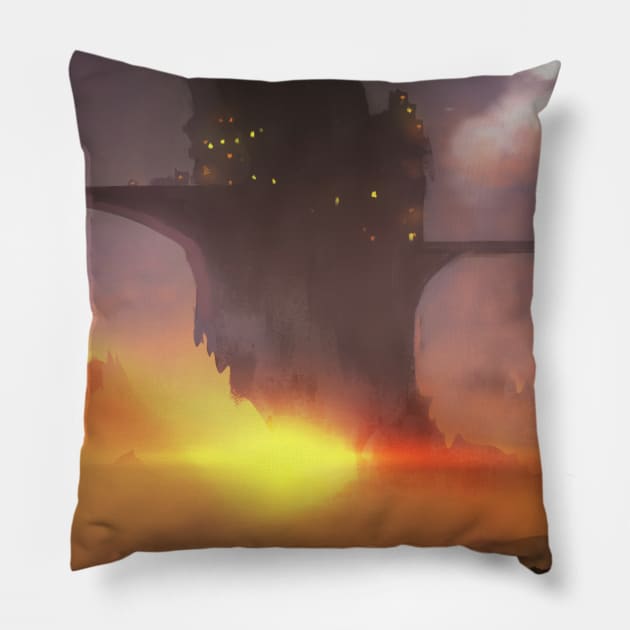 Desert 2 Pillow by EviRadauscher