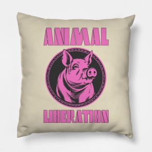 animal liberation classic design Pillow