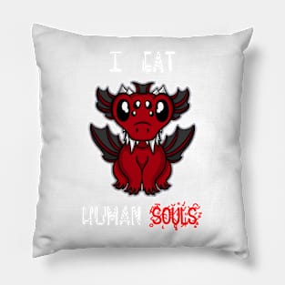 I eat human souls Pillow