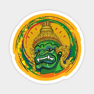 Green Giant of Thailand Yaksha Magnet