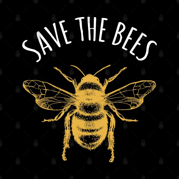 Save The Bees Earth Day Save Our Planet by BrightGift