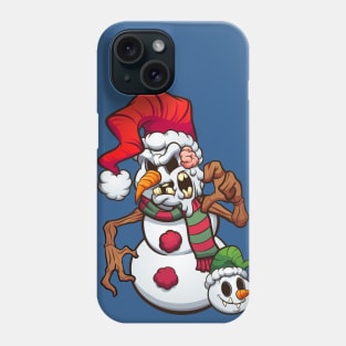 Evil Snowman Phone Case