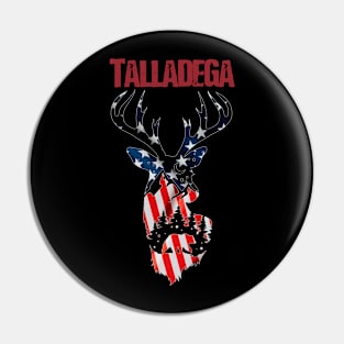 Talladega City ALabama Pin