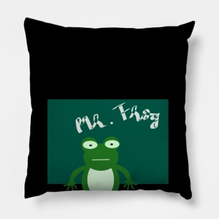 Mr. Frog Pillow