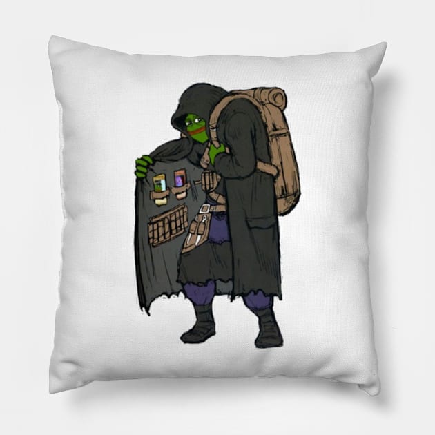 Funny Task Force Doomer Cool Pillow by Jaslyn Ferry