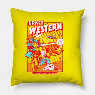 Space Western #1 Pillow