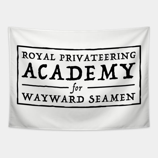 Royal Privateering Academy for Wayward Seamen Tapestry by Wozzozz