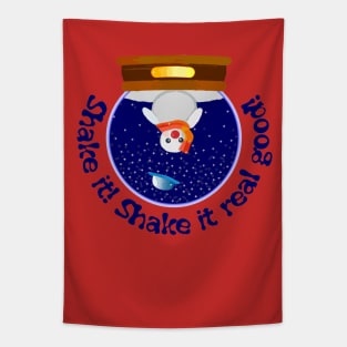 Snow Globe: Shake it! Tapestry