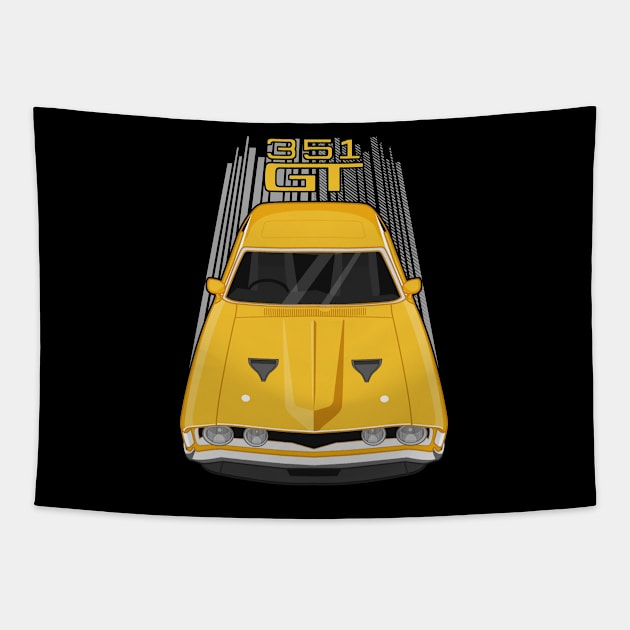 Ford Falcon XA GT 351 - Yellow Tapestry by V8social