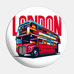 London Bus Pin