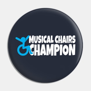 Musical Chairs Champion Pin